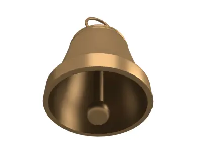 Bell v2 007 Low-poly 3D model