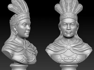 Au Co Mother 3D print model 3D print model