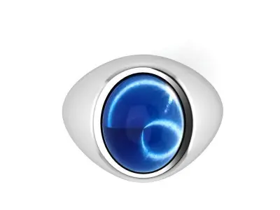Oval Ring 1441 Free 3D print model
