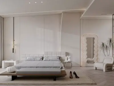  Bedroom interior 24 3D model