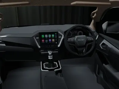 isuzu d-max 2020 3D model buy