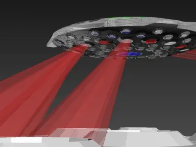 Wind that many eyed is - The Hammerhead Concept 3D print model