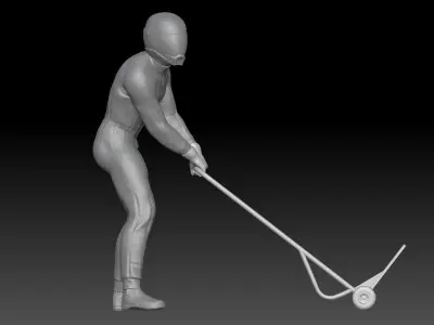 FORMULA ONE PIT STOP 2 3D print model