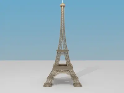 Eiffel Tower 3D model