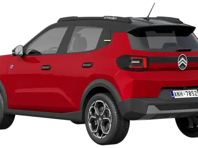 Citroen e-C3 2024 3D model