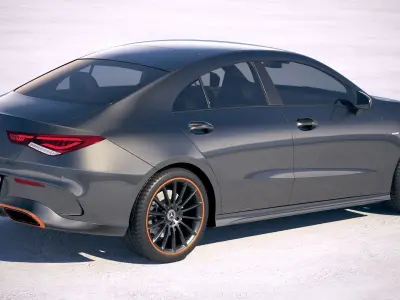 Mercedes-Benz CLA AMG 2020 3D model