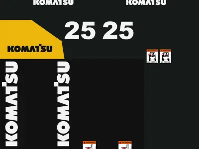 Komatsu BX50 3D model