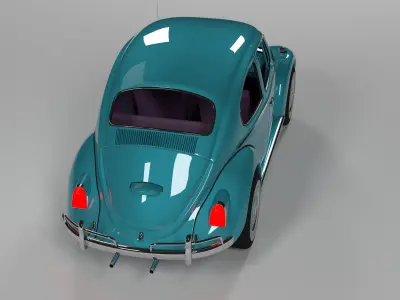 Volkswagen Beetle Classic 3D model