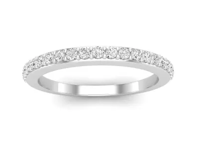 AV 451 Diamond band for woman 3D print model