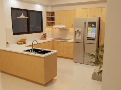 KITCHEN modern design philippines 3D model