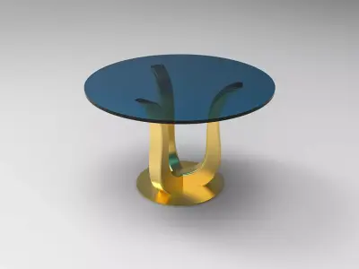 Dining Table Free 3D print model