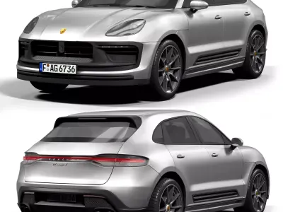 Porsche Macan T 3D model
