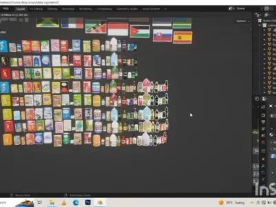Supermarket Generator  3D model