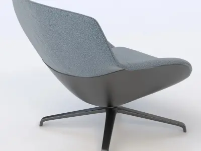 Ikea Striad Low Back Lounge Chair 3D model