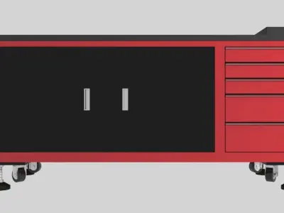 Workshop Trolley 1 3D model