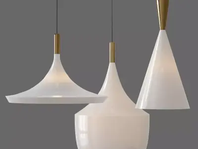 TERMURAH three pendant lights 3D model