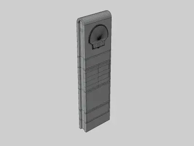 Shell Sign Fuel Service Station 3D model
