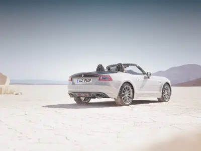 Small roadster unbranded 3D model