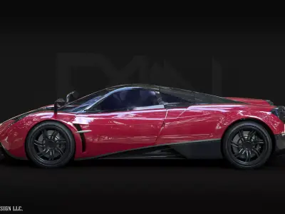 Transformers AOE Pagani Huayra Stinger 3D model