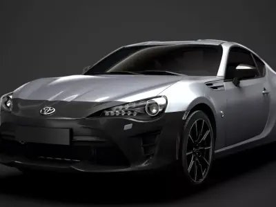 Toyota RC 86 2020 3D model