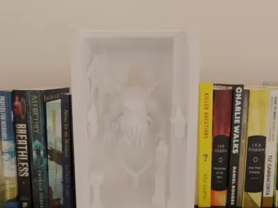 Cuthulos Tomb book nook 3D print model
