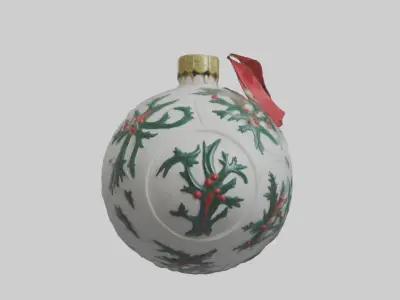 Ornament Ball Model Low-poly 3D model