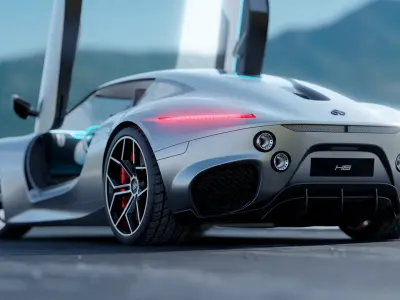 JULIETTA 3D CAR MODEL 3D model