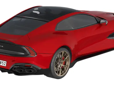 Aston Martin Vanquish 2025 3D model