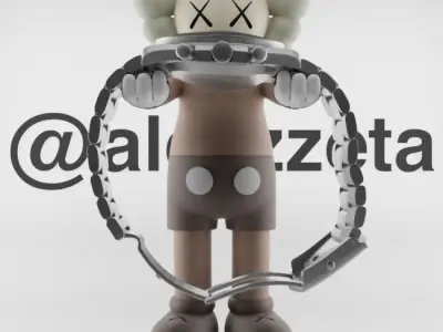 Kaws Watch Stand for Print 3D print model