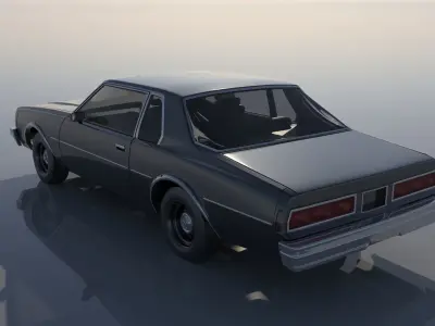 Chevrolet Impala Coupe 1977  3D print model