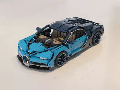 Bugatti Chiron - LEGO Technic 42083 3D model