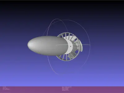 65mm High Pitch Impeller And Stator 3D print model