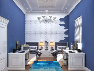 Children room 3D model