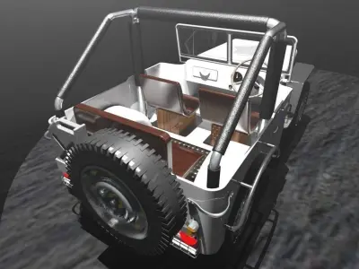 Wilis Jeep 3D model