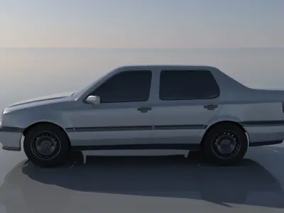 Volkswagen Vento 1993 3D print model