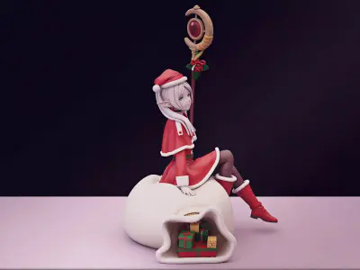 Frieren - Christmas Edition Ultra-Realistic 3D print model 3D print model