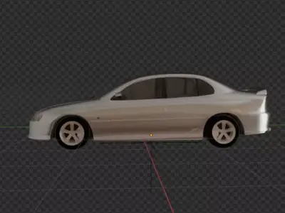 Car standar 3D model