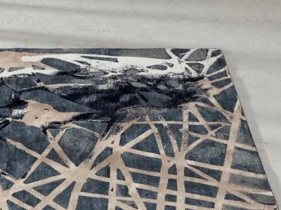 New Chinese carpet 3D model