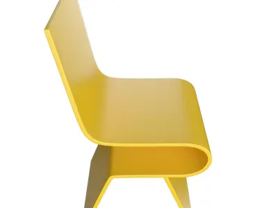 Modern chair 3D model order