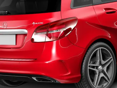 Mercedes-Benz B-Class AMG 2015 3D model