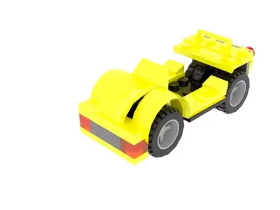 Lego Car 3D model