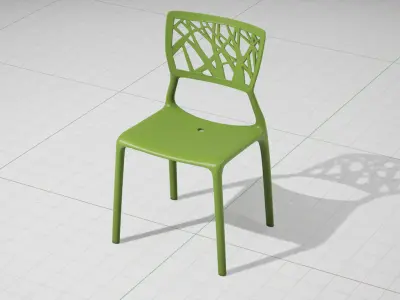 Viento Dining Chair UE4 3D model