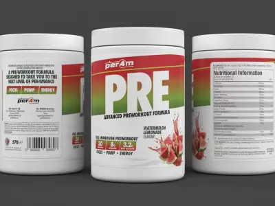 Protein Powder 3D model 10