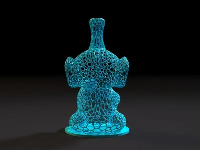 Figurine Elephant 3D print model