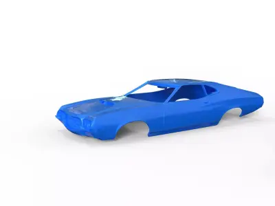 gran torino sport 72 rc 3D print model