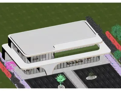 Minimalist Modern Style 3D model