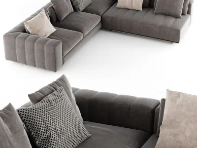 Freeman Sofa 09 3D model