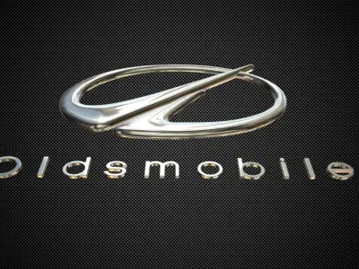 oldsmobile logo 3D model
