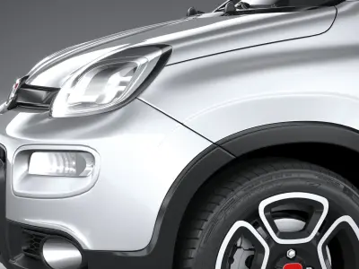 Fiat Panda CityLife 2021 3D model