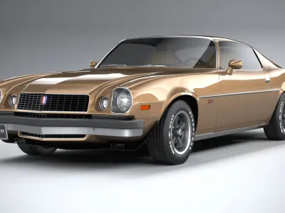 Chevrolet Camaro CG 1974 3D model